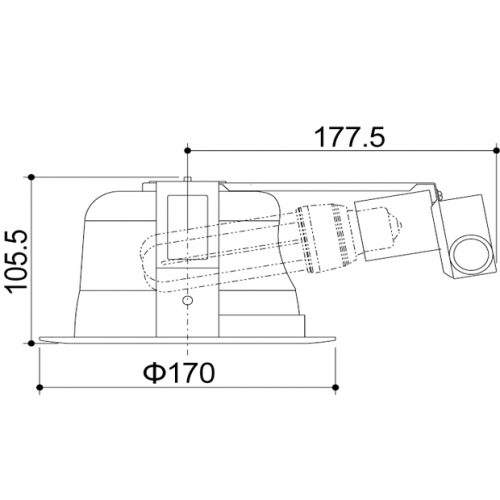 downlight panasonic NLP72440