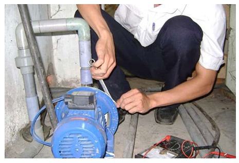 lap dat may bom nuoc